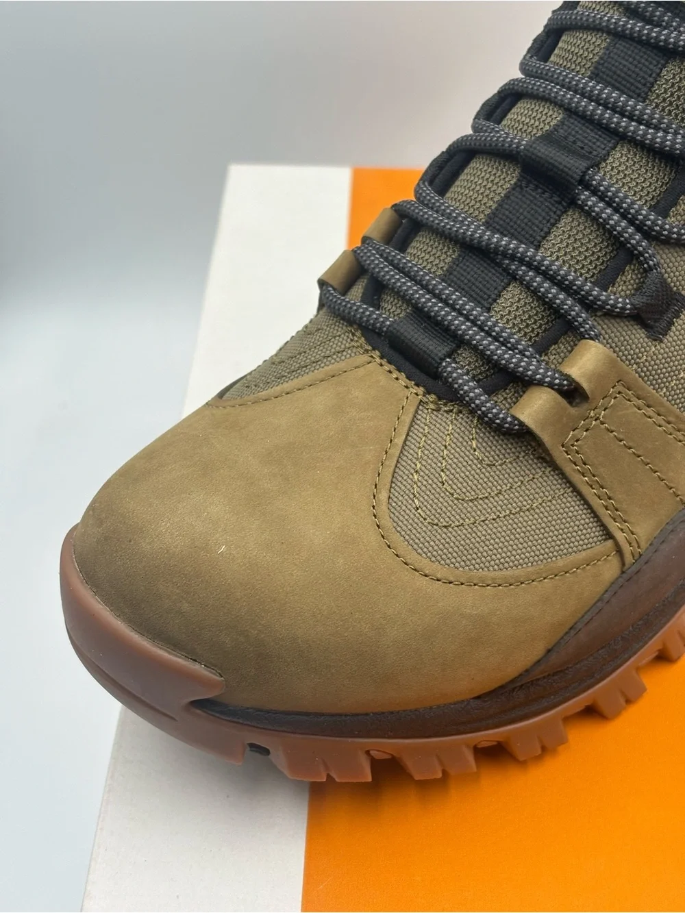 Timberland Mt. Maddsen Mid Lace Hiker Boots Olive Nubuck Men’s Size 11 New